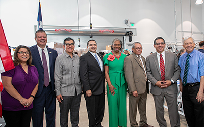 Alamo Colleges District leadership poses for a photo 