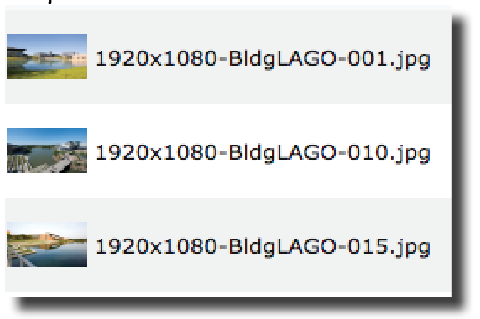 3.4 File naming 