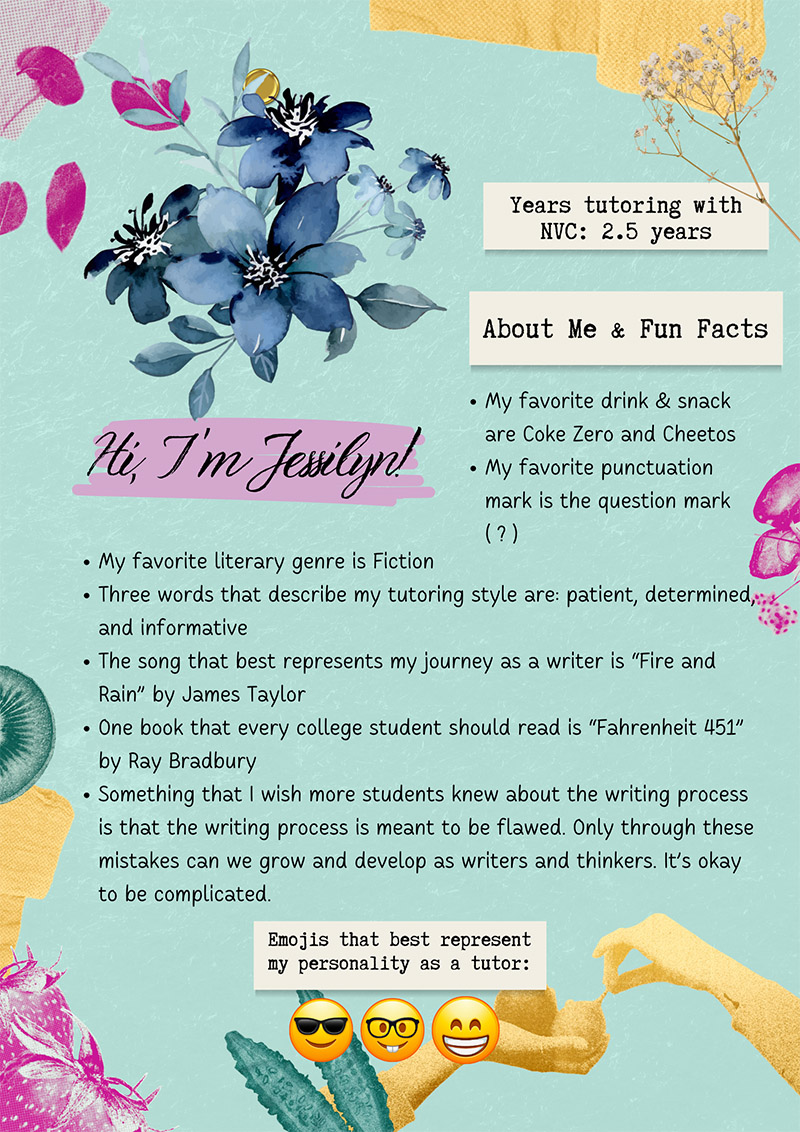 Meet Tutor Jessilyn