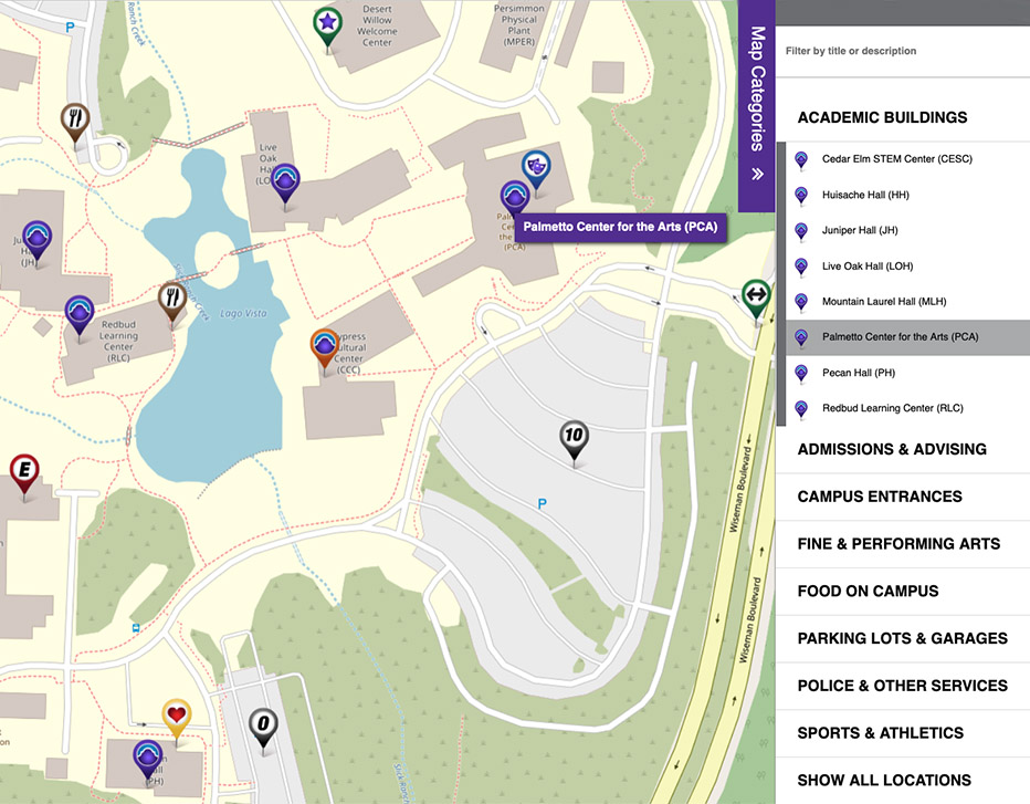 Interactive Map 2D